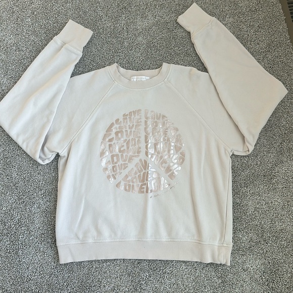 Spiritual gangster love peace Bridget Ragland sweatshirt crewneck - Picture 3 of 8